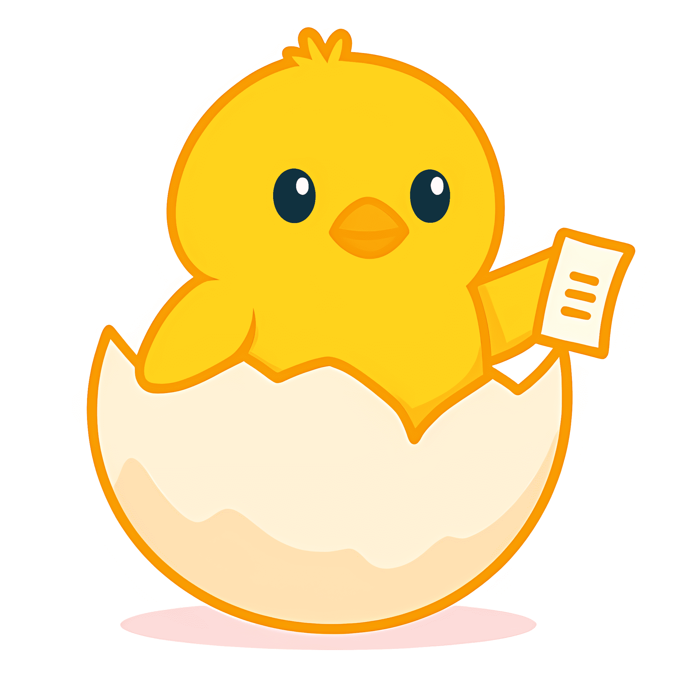 Eggspence Chick Logo